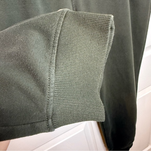 Orvis Green Jogger Sweatpants Elastic Waistband Dark Olive Green Size Men XL GUC - Picture 2 of 8